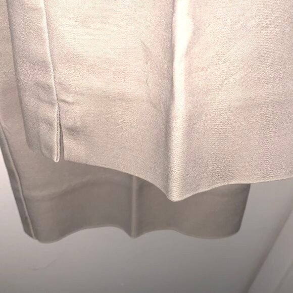 Charter Club Classic Fit Womens Pants Size 14 Gray Cotton Blend Side Zip - Picture 7 of 10